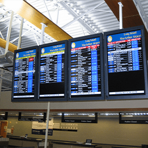 FIDS (Flight Information Display System)